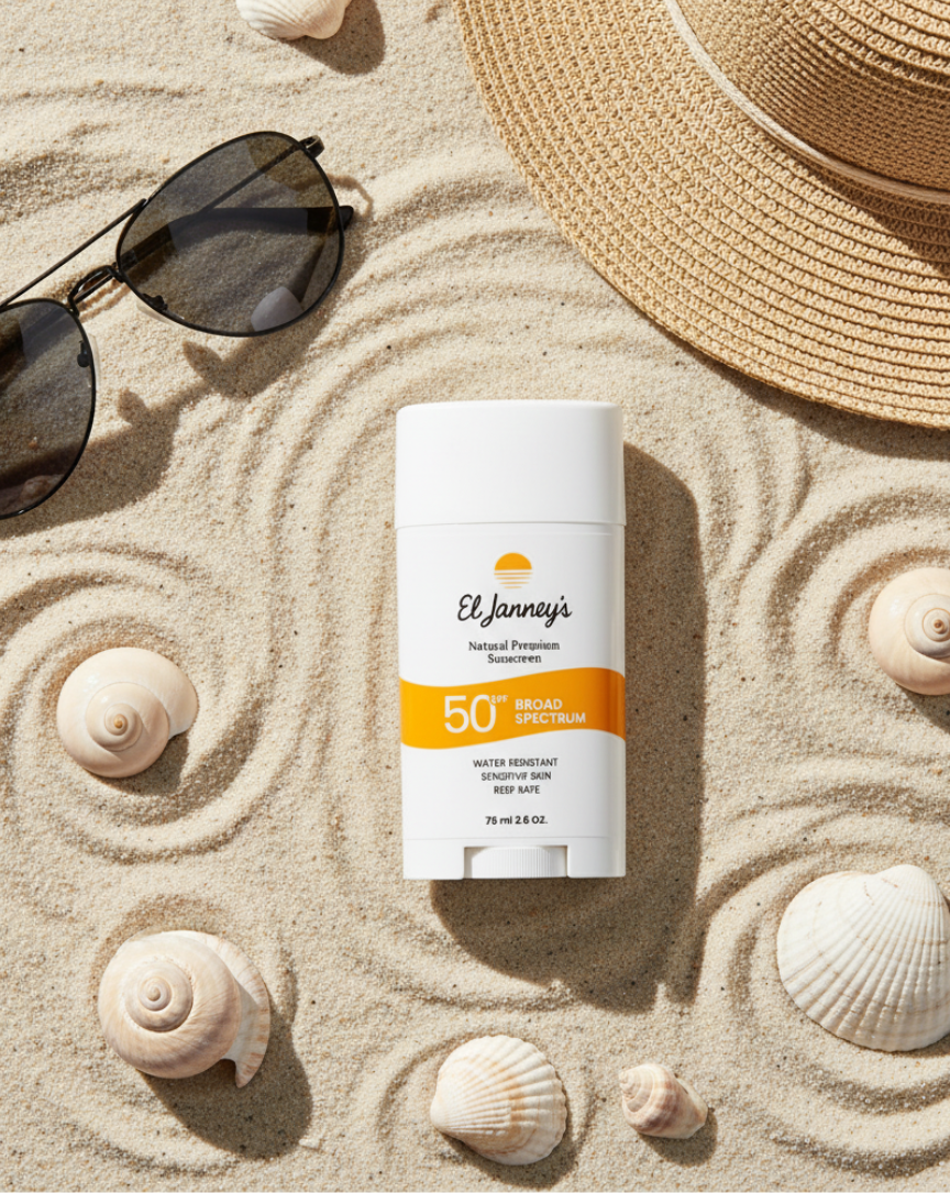 El Janney’s Natural Premium Sunscreen SPF 50
