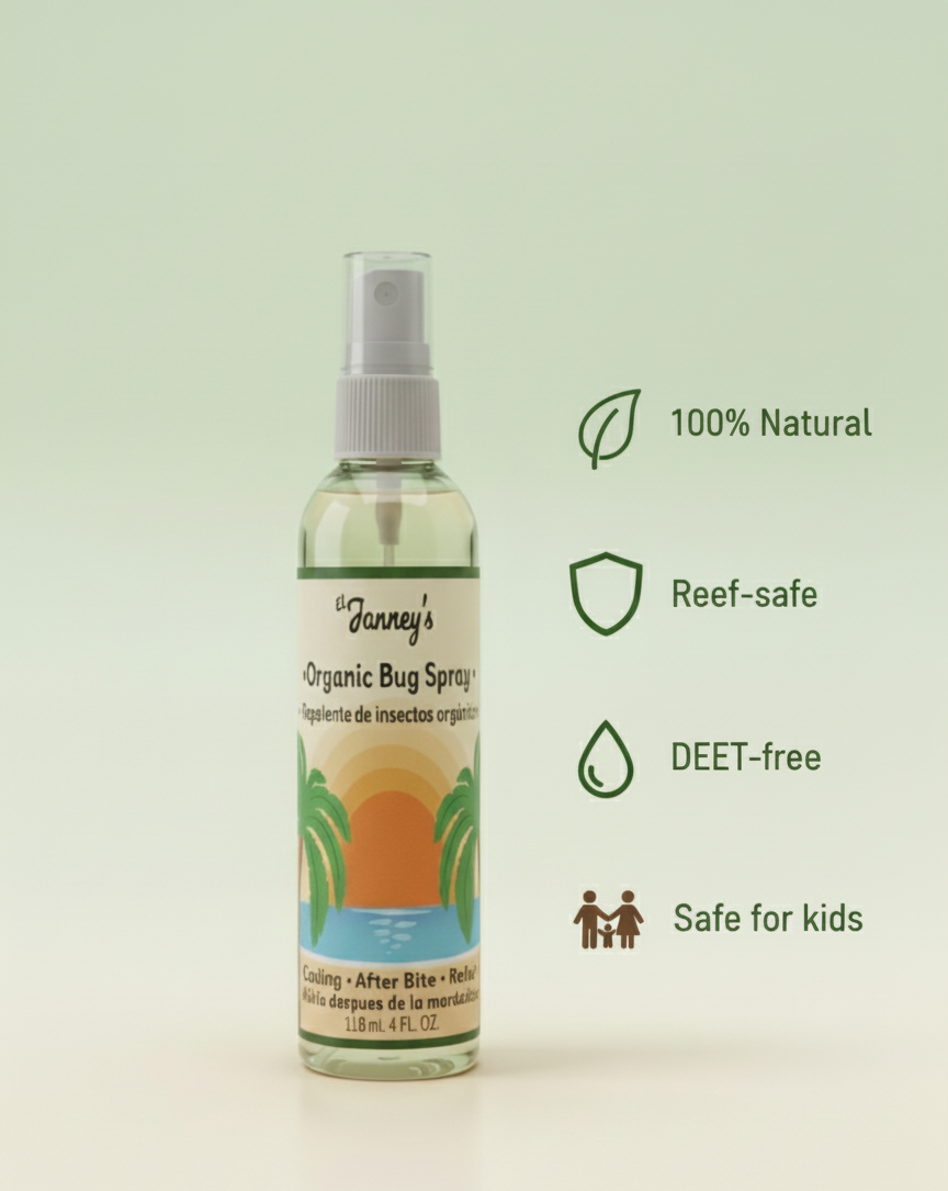 El Janney’s Sun & Shield Bundle - Sunscreen SPF 50 + Organic Bug Spray