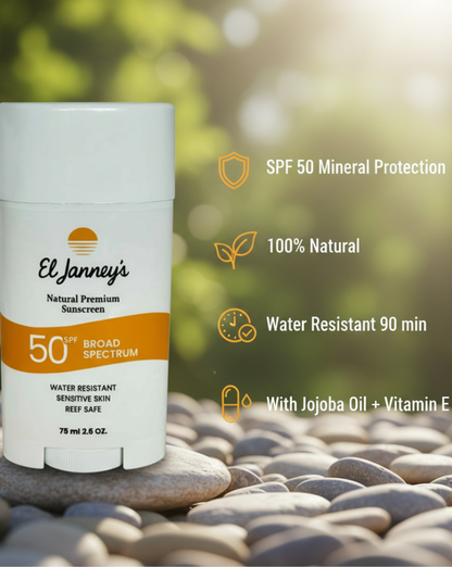 El Janney’s Sun & Shield Bundle - Sunscreen SPF 50 + Organic Bug Spray