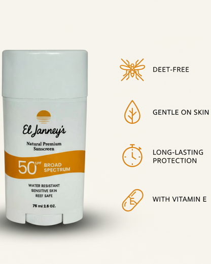El Janney’s Natural Premium Sunscreen SPF 50