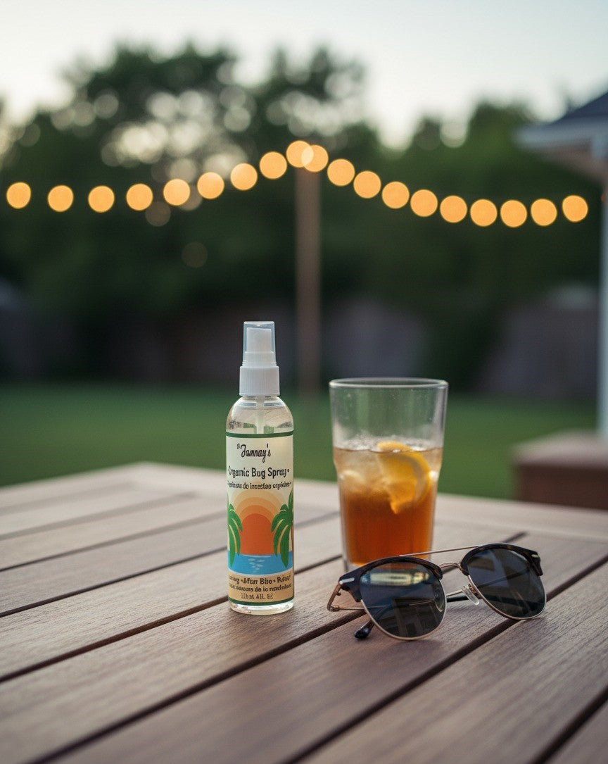 El Janney’s Organic Bug Spray - Natural Insect Repellent, Eco-Friendly, Gentle on Skin, 4 fl oz