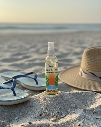El Janney’s Organic Bug Spray - Natural Insect Repellent, Eco-Friendly, Gentle on Skin, 4 fl oz